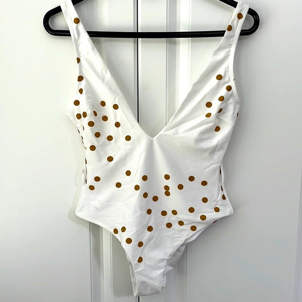 Normaillot Bossy One Piece Swimsuit in S, with belt